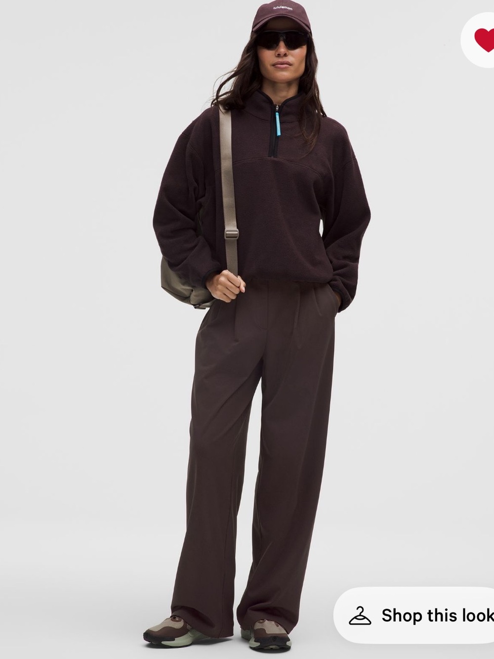 Daydrift High-Rise Wide-Leg Trouser - Chocolate Brown